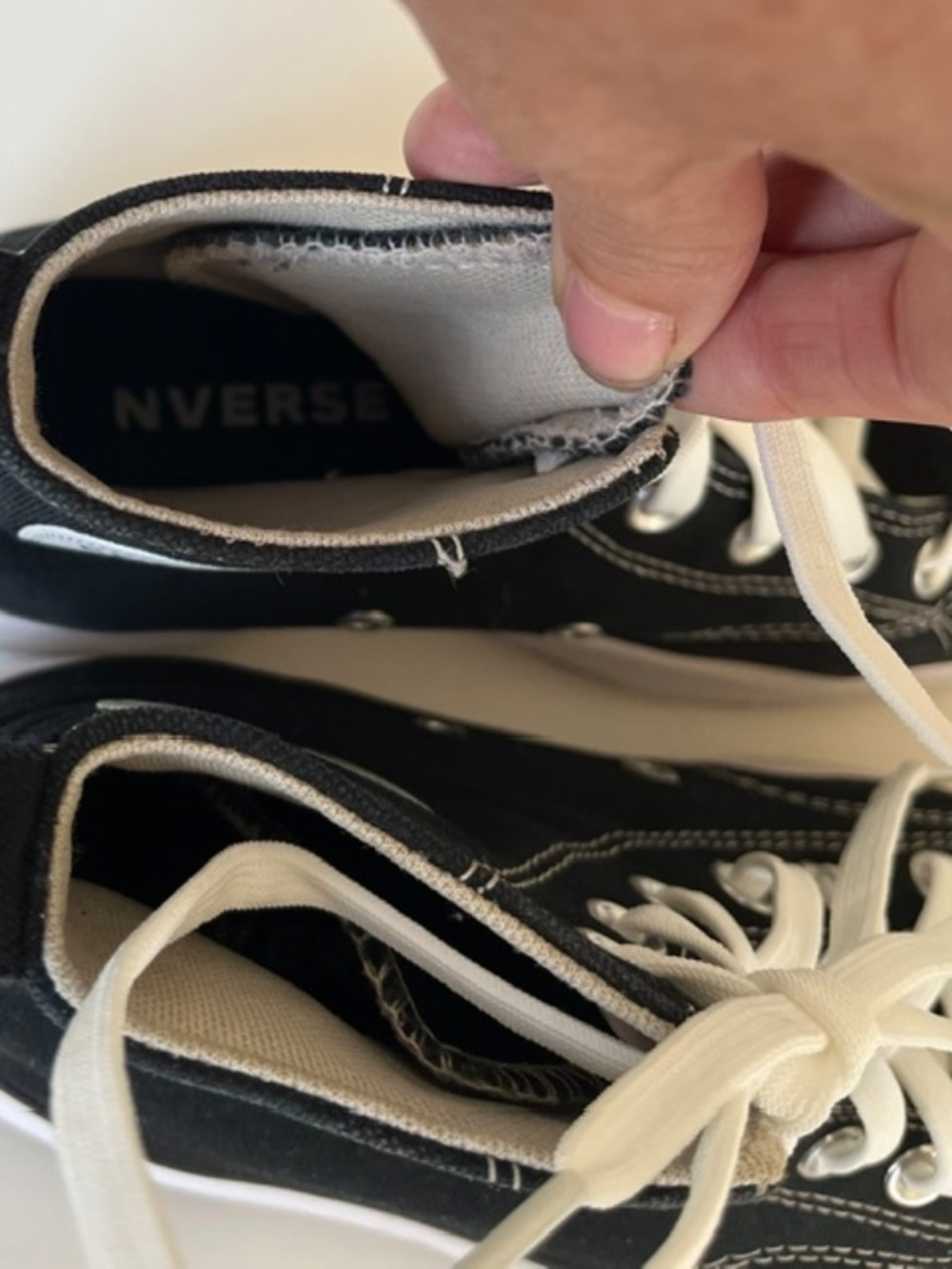 Converse Run Star Hike Platform Sneaker - Black / White / Gum size 7.5 - Picture 7 of 7